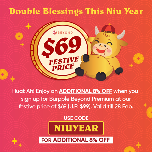 Burpple Beyond 1for1 Dining Deals at 500+ Restaurants in Singapore